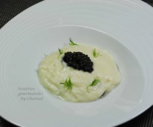 Caviar, chou-fleur et tartare huîtres/Saint-Jacques, un trio gagnant