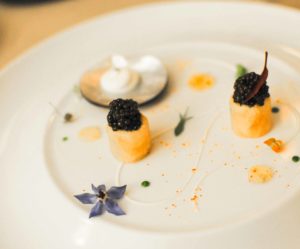 Dîner à l'Hôtel du Castellet, par Christophe Bacquié