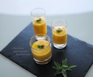 Gaspacho tomates ananas