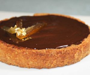 Tarte chocolat orange