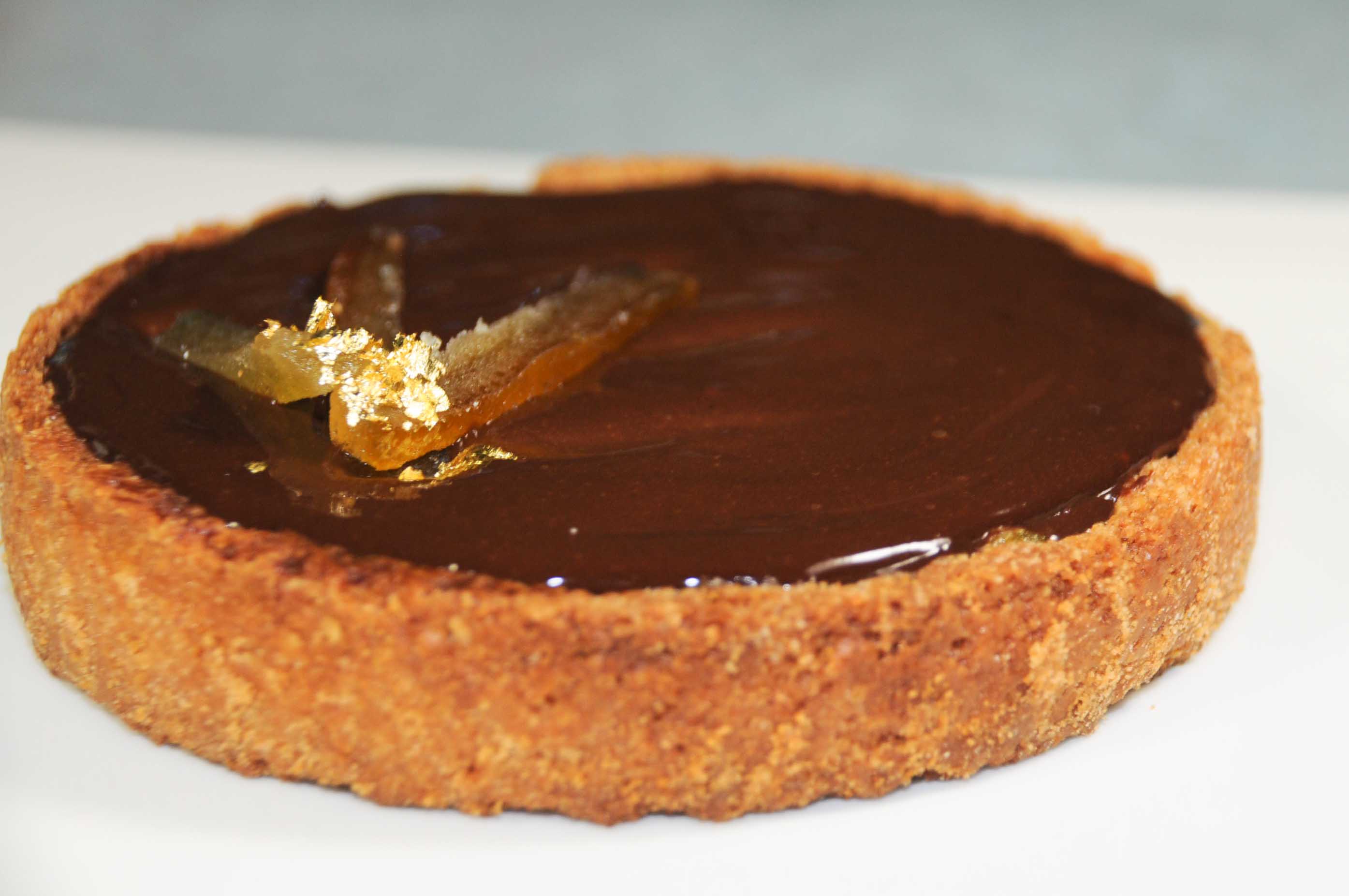 Tarte chocolat orange
