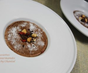 Mousse au chocolat et pâte spéculos