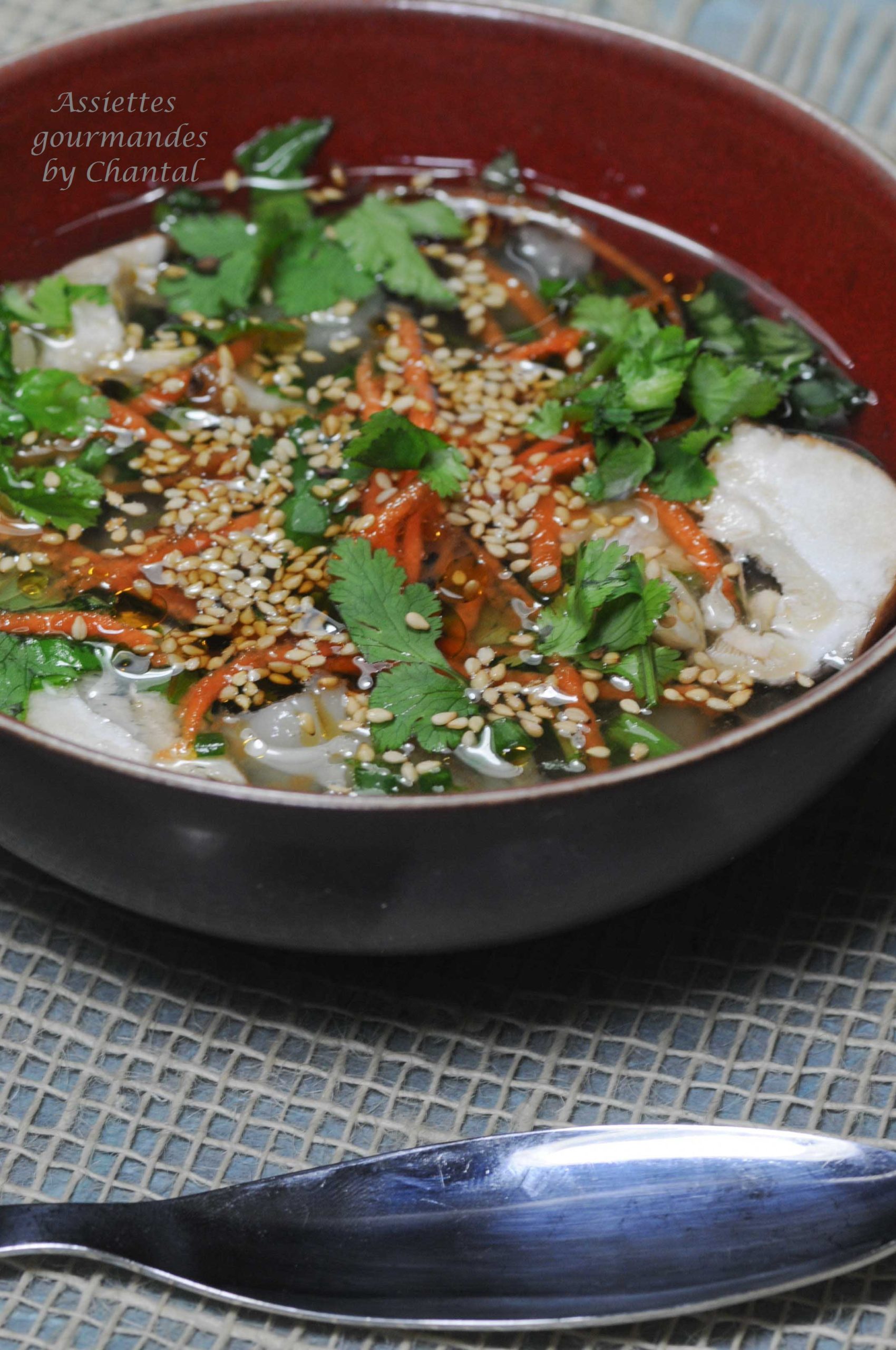 Bouillon Dashi et soupe Détox!