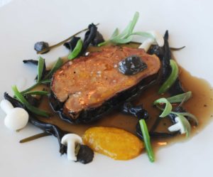 Déjeuner au restaurant l'Aquarelle, à Breuillet