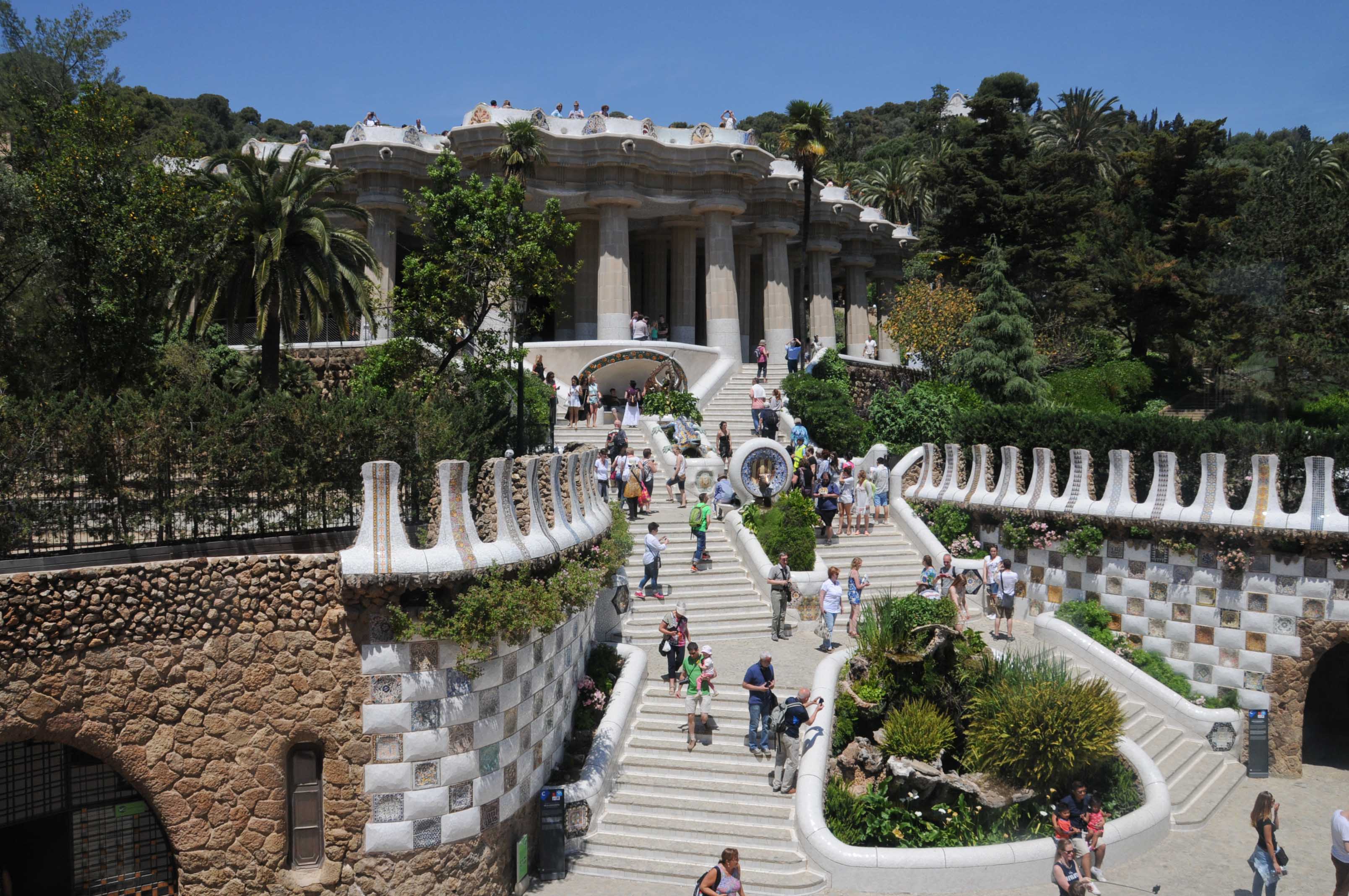 Park Güell à Barcelone