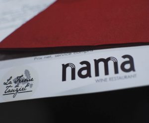 Nouveau Dîner au restaurant Nama à Bordeaux, avec la Ferme de Tauziet
