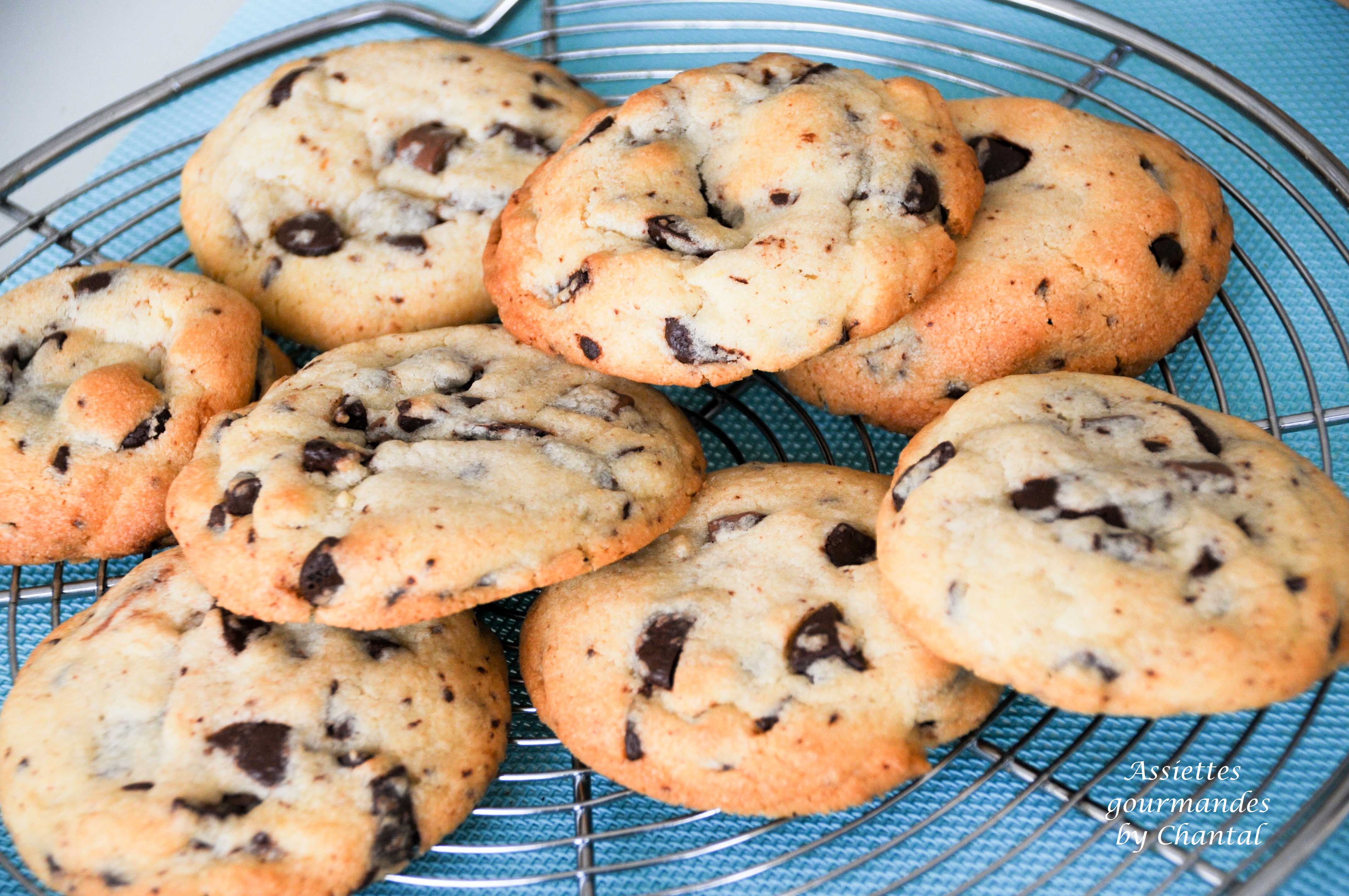 Cookies au coeur fondant chocolat