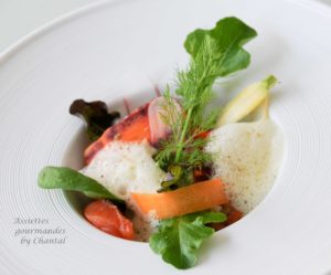 Salade de légumes croquants façon Kei Kobayashi 