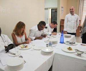 Concours de cuisine et conférences au Lycée de Bellefontaine, lors du Martinique Chefs Festival