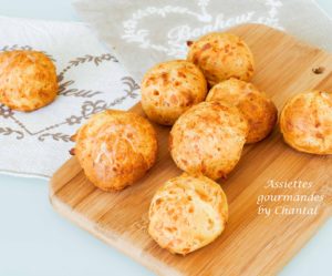 Gougères au fromage - Recette Thermomix