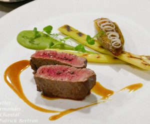 Boeuf de Charolles, jus au foin - Recette de Patrick Bertron