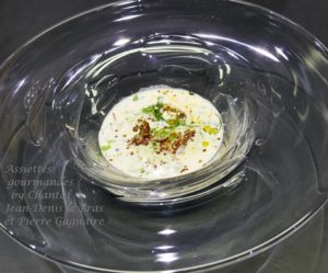 Ajo Blanco et maquereau mariné - Recette Pierre Gagnaire