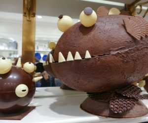 Chocolaterie Saunion - Les poissons en tête d'affiche pour Pâques!