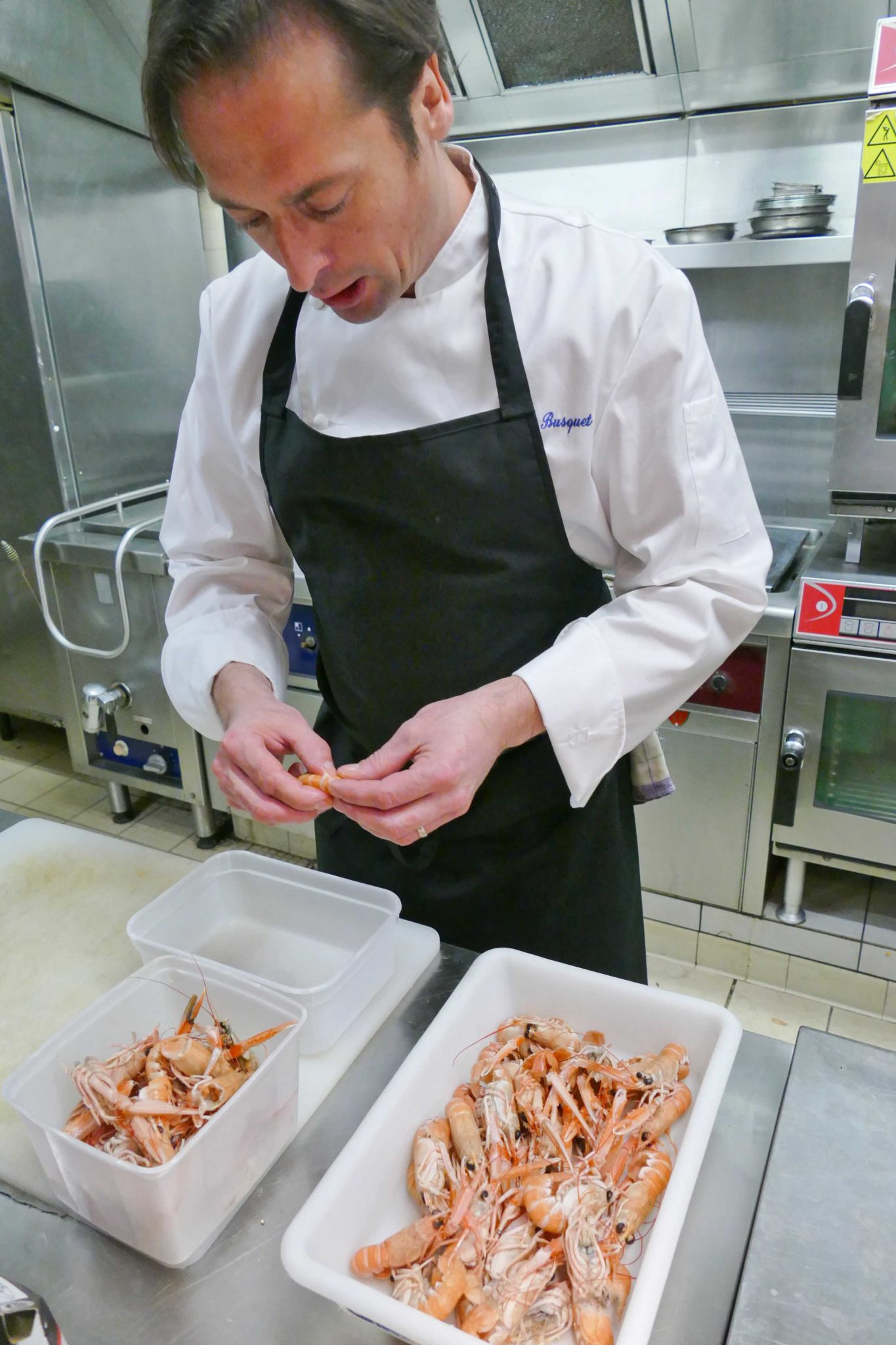 Bisque de langoustines (ou de homard)
