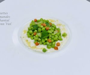 Petits pois du jardin à l'assiette - Recette de Glenn viel