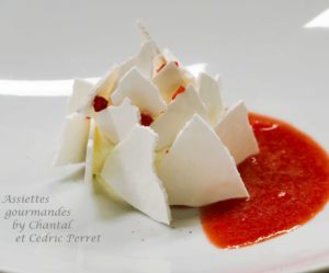 Vacherin aux fraises - Recette de Cédric Perret