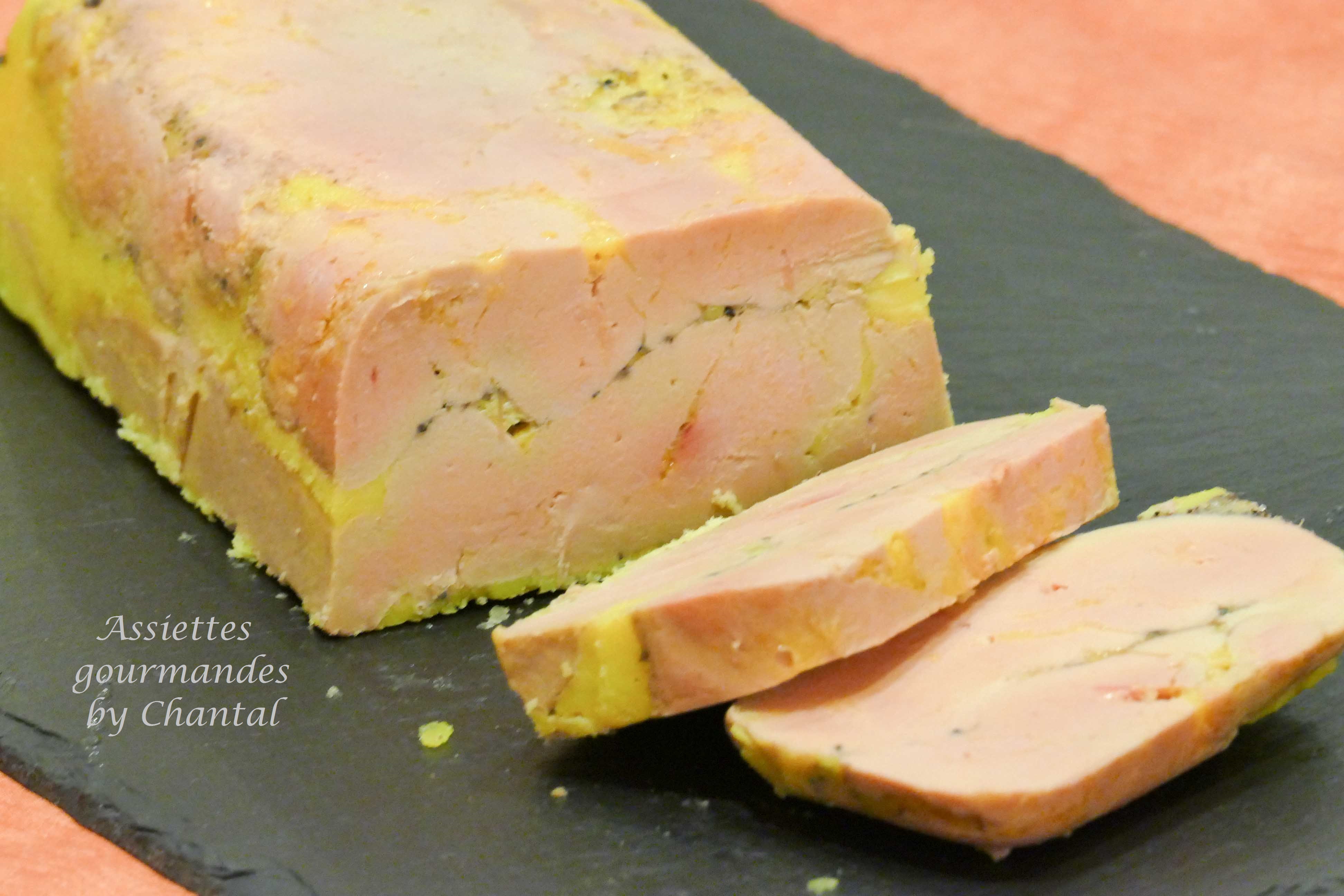 Terrine de Foie gras mi-cuit - Assiettes Gourmandes