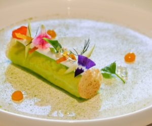 Cannelloni de tourteau et pomme verte - L’Huîtrier-Pie