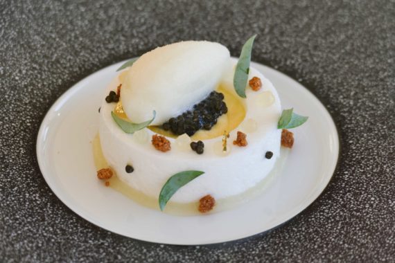 Dessert de Stéphane Corolleur - Citron caviar