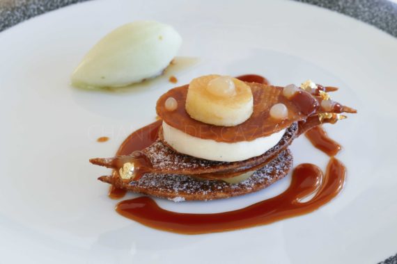 Dessert de Stéphane Corolleur - restaurant Lalique