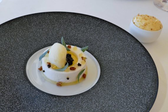 Dessert de Stéphane Corolleur - Citron caviar