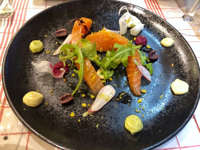 Gravlax saumon