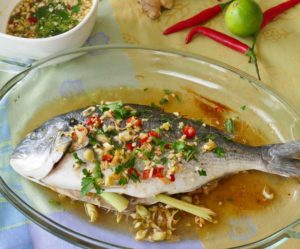 poisson recette thaïe