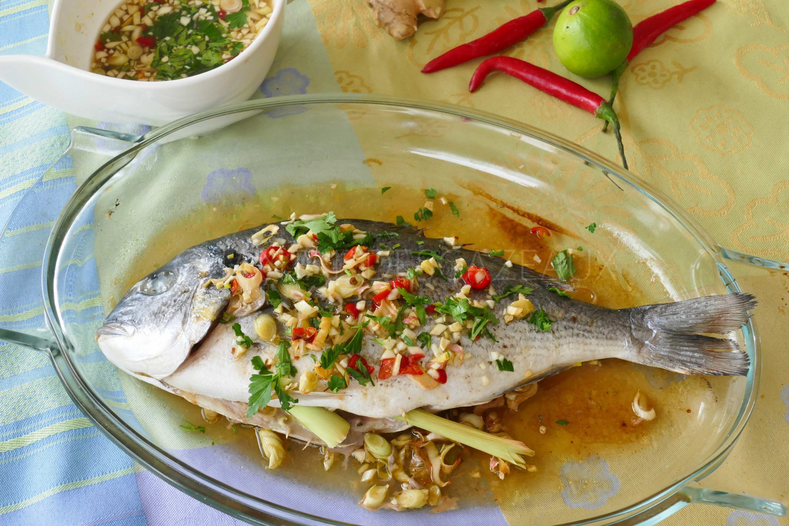 poisson recette thaïe