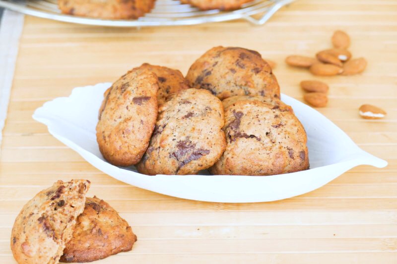 Cookies banane chocolat noix