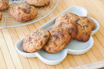 Cookies banane chocolat noix