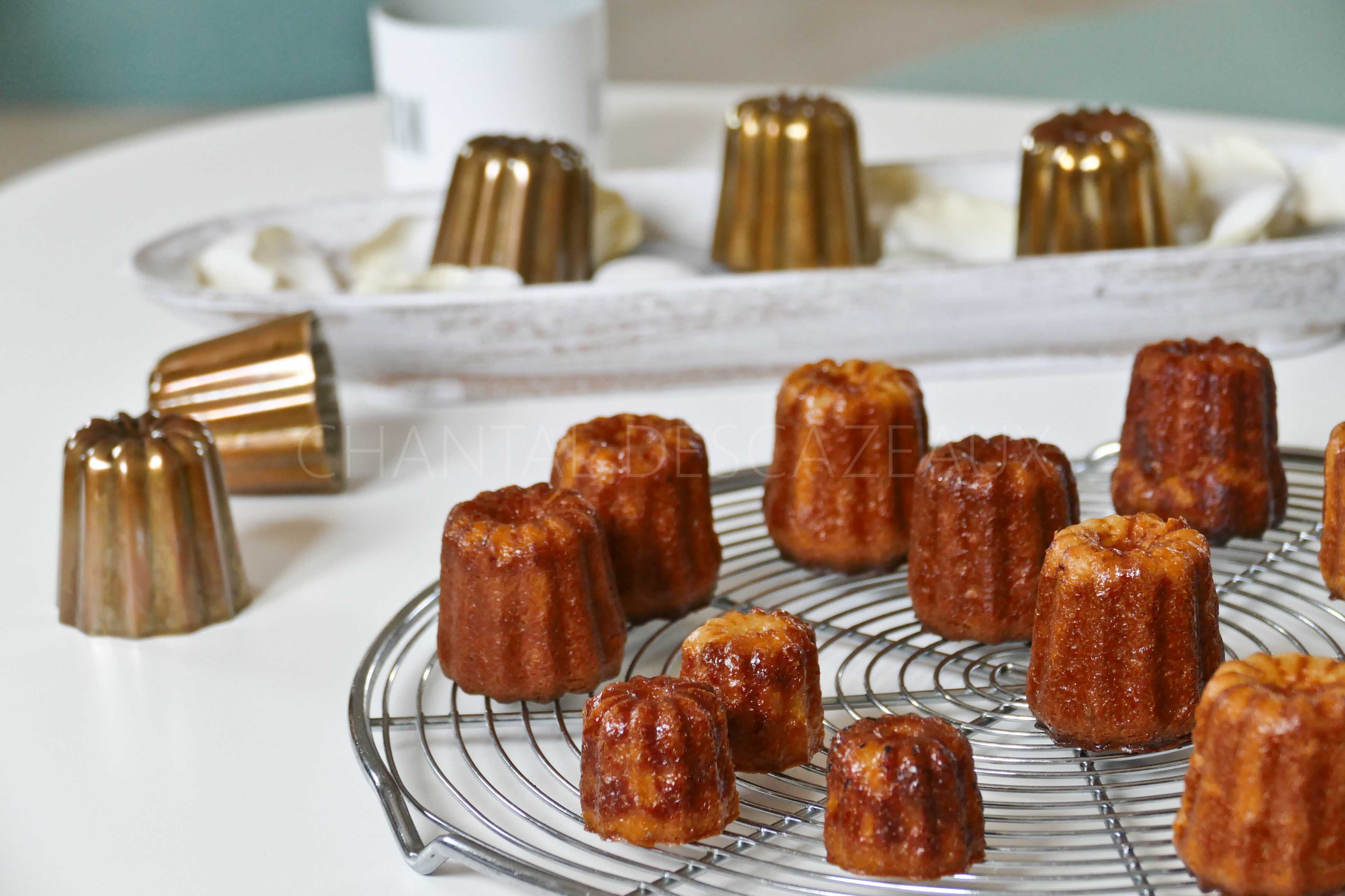 Canelés (ou cannelés) de Bordeaux - Assiettes Gourmandes