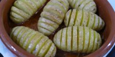 Recette Pommes de terre suédoises - Hasselback 