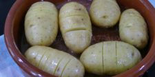 Pommes de terre suédoises - Hasselback 