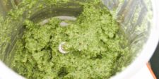 Recette pesto fanes de radis