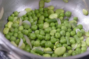 Cuisson petits pois 