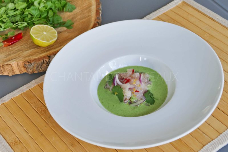 ceviche de daurade et leche de tigre - Juan Arbelaez