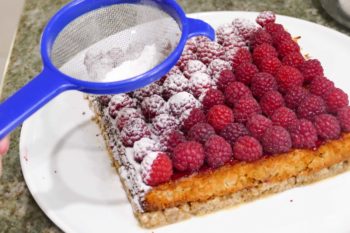 Tarte framboises