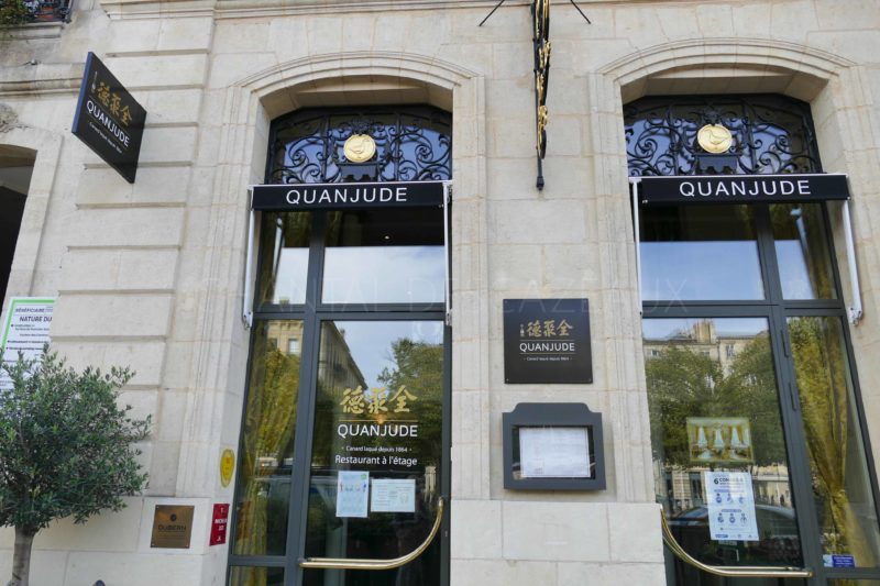 restaurant Quanjude Bordeaux