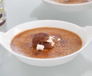 Crème brûlée à la crème de marron