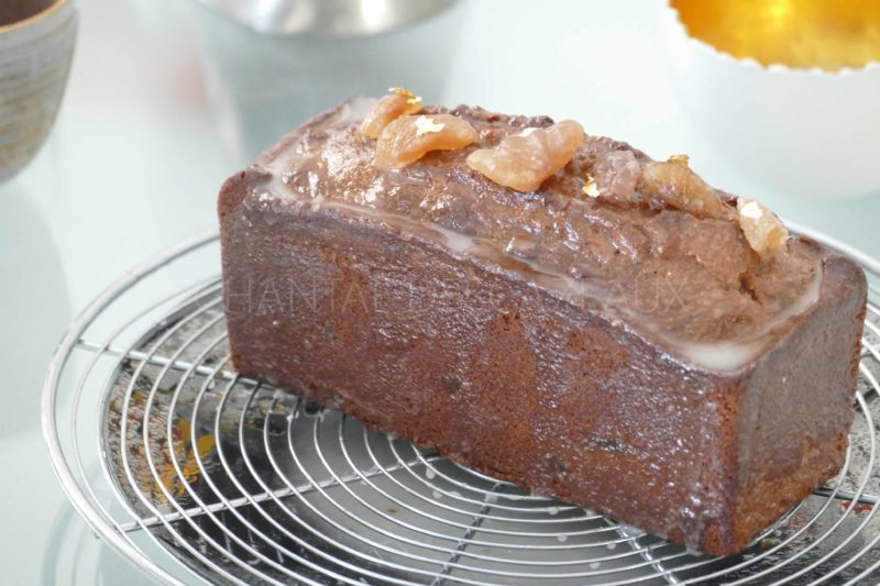 Cake crème de marron et marrons confits - recette Pierre Hermé