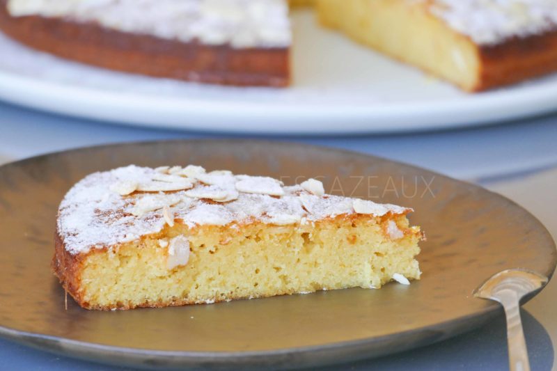 Gâteau aux amandes et fleur d'oranger , Christophe Michalak