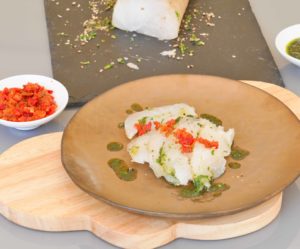 Gravlax de cabillaud