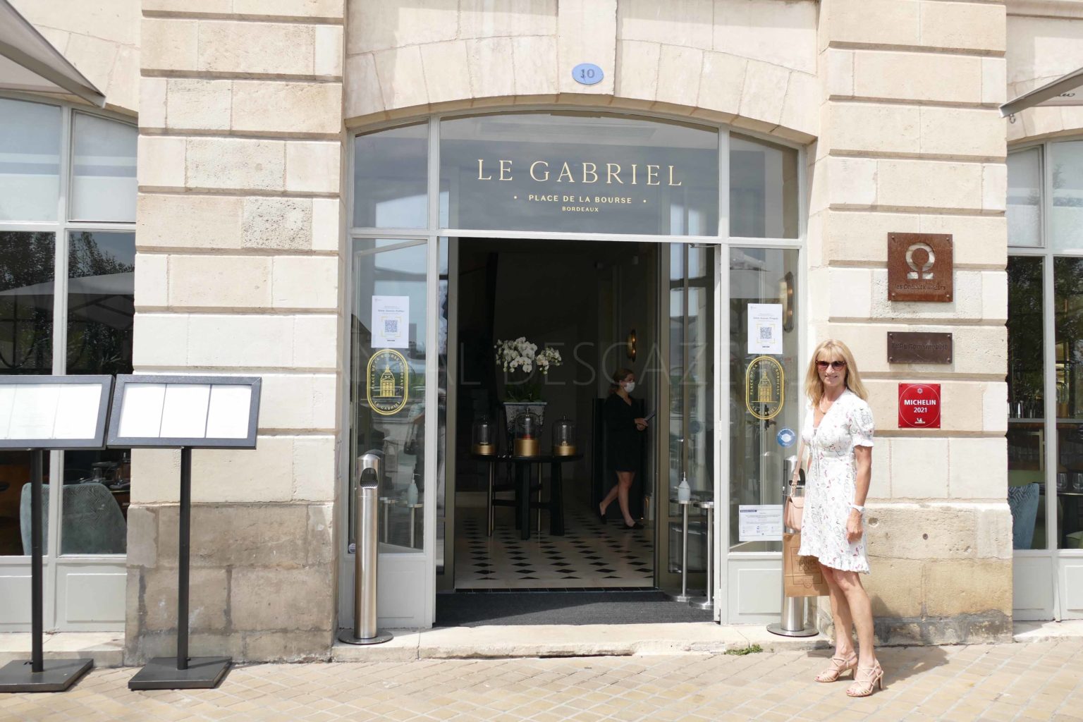 Déjeuner à l'Observatoire, restaurant Le Gabriel Bordeaux
