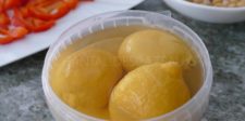 Vinaigrette au citron confit