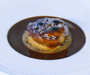 Dîner au restaurant gastronomique du Château Les Oliviers de Salettes