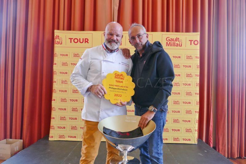 Philippe Etchebest reçoit le Trophée G&M d’Or Région Nouvelle Aquitaine