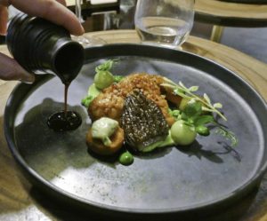 Dîner au Chabichou à Courchevel - Stéphane Buron